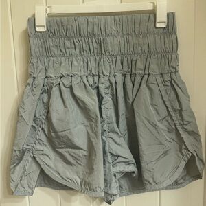 GREY | WORN | SHORTS | HIGH WAISTED